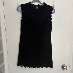 Kate Spade Black Sleeveless Lace Dress